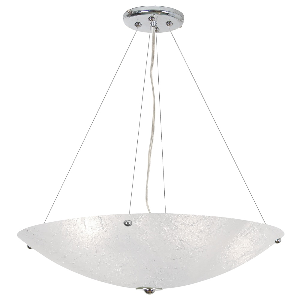 Van Teal 726750 Frigid White and Chrome Metal and Acrylic 4-light Chandelier (Van Teal 726750 Frigid Chandelier) - Chandeliers For Bedrooms by Overstock.com