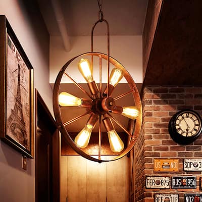 Wheel Metal Ceiling Lights Shop Our Best Lighting