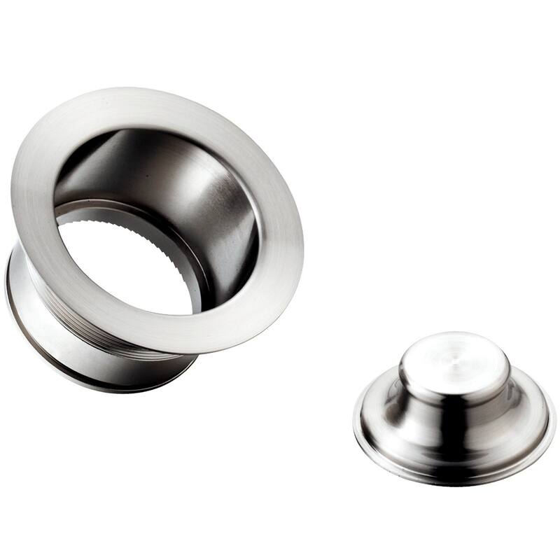 Cyclonehaus Disposal Trim - Grey - Chrome Finish