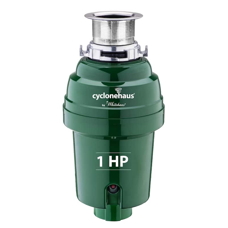 Whitehaus Collection Cyclonehaus Garbage Disposal - Silver - Chrome Finish