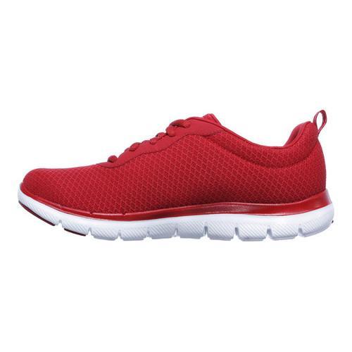 skechers flex appeal 2.0 womens red
