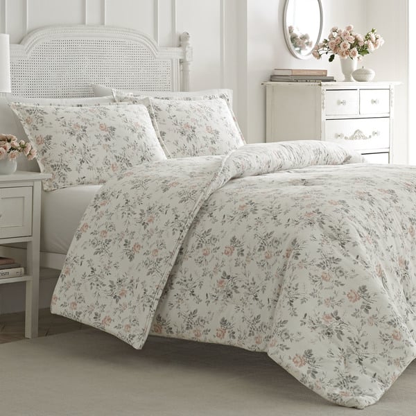 Laura Ashley 3 Piece Comforter Sets - Bed Bath & Beyond