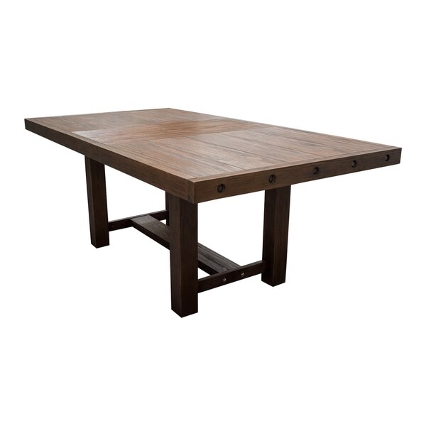 Shop Best Master Furniture Walnut Dining Table with Extension - Free