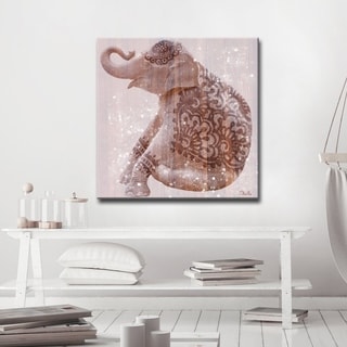 Olivia Rose 'Wild Zen IV' Elephant Canvas Art