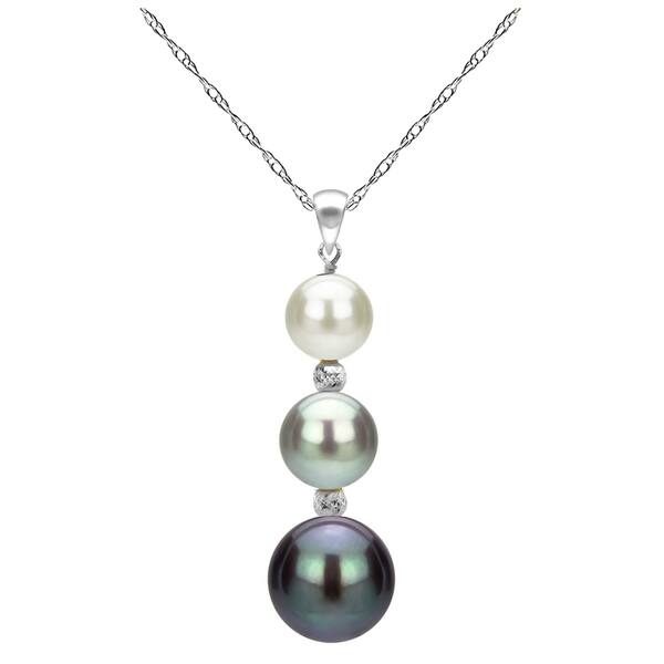 Graduated in size 5-8.5mm Freshwater Cultured Pearl Chain Necklace 18inches in 14k Yellow Gold Graduated in size 5-8.5mm Freshwater Cultured Pearl Chain Necklace 18inches in 14k Yellow Gold