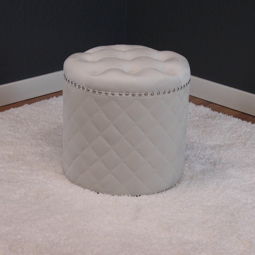 White Ottomans and Poufs - Bed Bath & Beyond