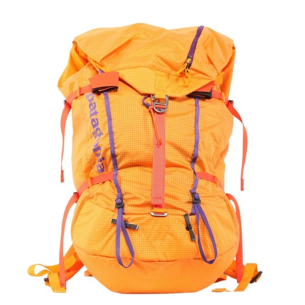 orange patagonia backpack
