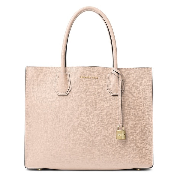 mercer large leather tote michael kors