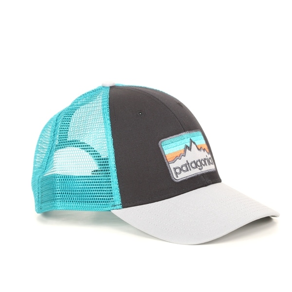 patagonia men's line logo badge lopro trucker hat