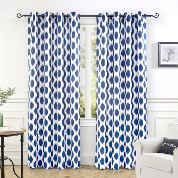 Shop Driftaway Allen Ikat Polka Dot Room Darkening Window Curtain