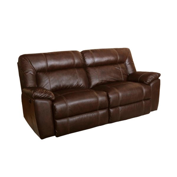 Oversized leather 2025 loveseat recliner