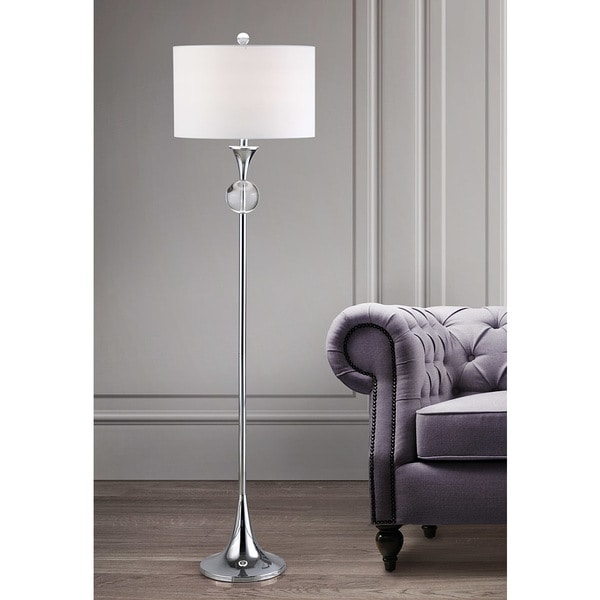 3 crystal floor lamp