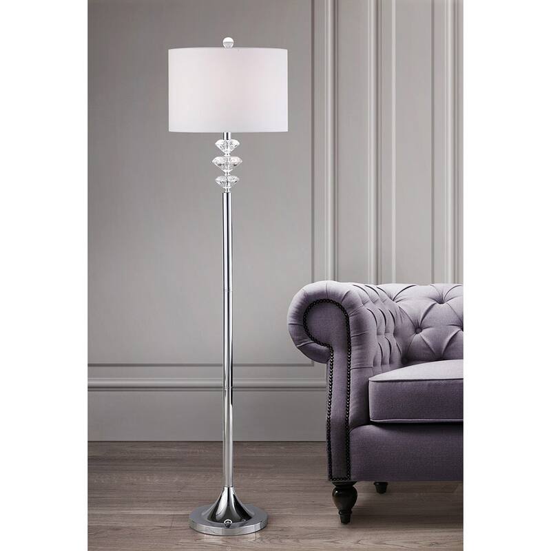 BRILLANTE Diamond Cut Crystals Floor Lamp