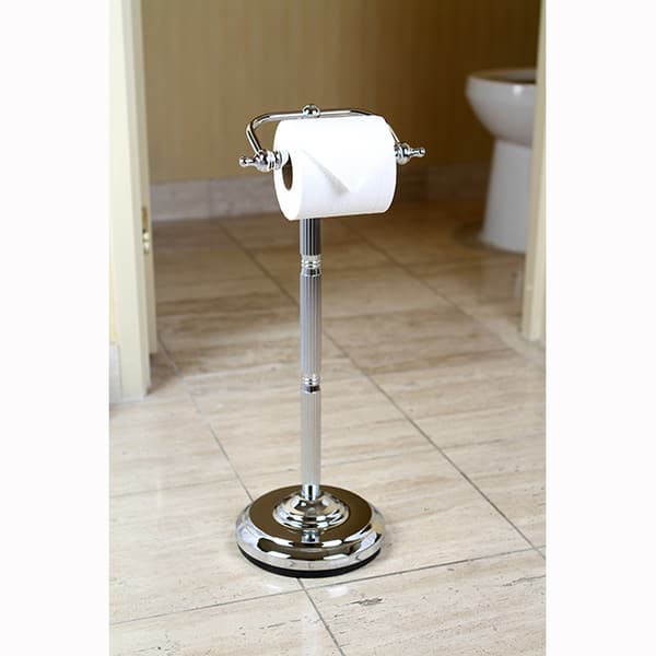 Spirich-2 in 1 Toilet Roll Paper Holder with Bathroom Storage