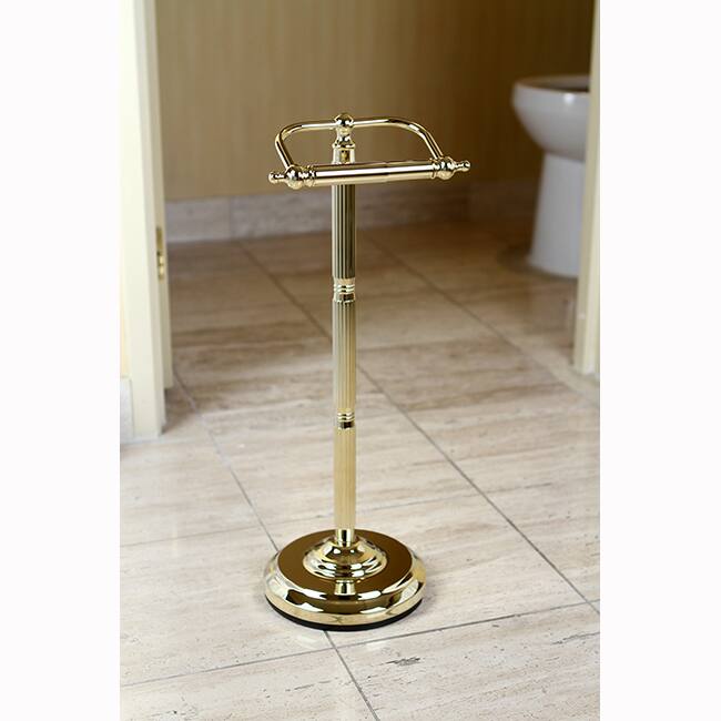 Kingston Brass Polished Brass Toilet Paper Holder
