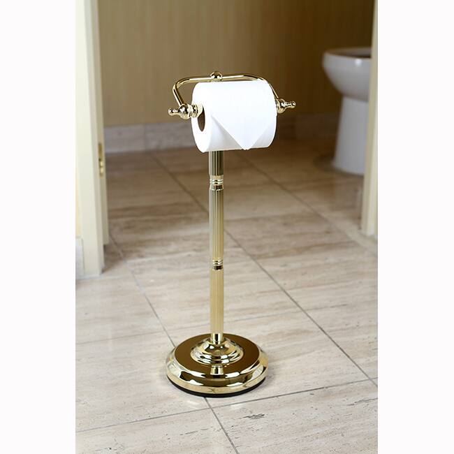Kingston Brass Polished Brass Toilet Paper Holder