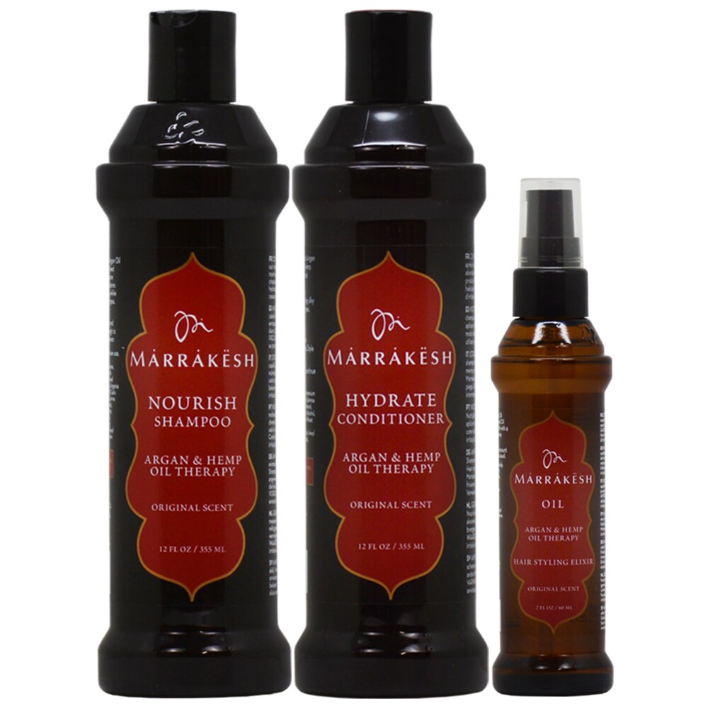 Shop Marrakesh Original 3 Piece Hair Care Set Free Shipping On