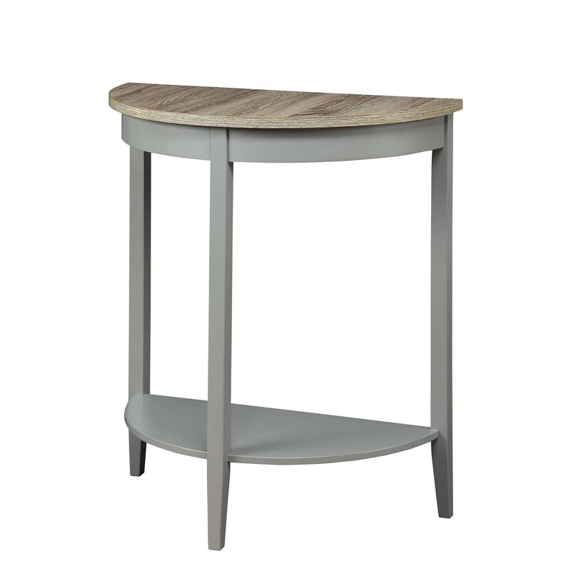 ACME Joey Console Table in Gray Oak and Gray