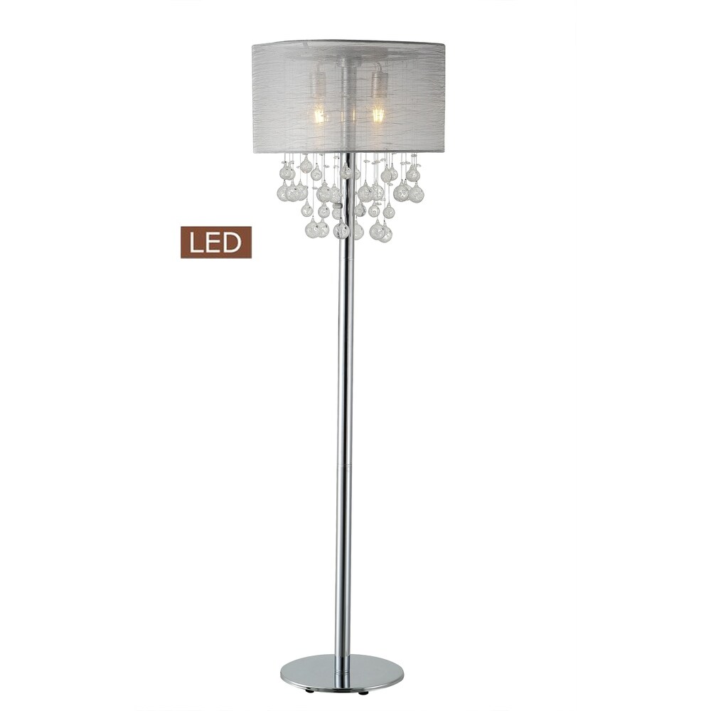 glass bubble floor lamp