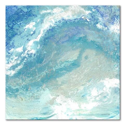 'Oceans and Pearls' Gallery-wrapped Canvas Wall Art