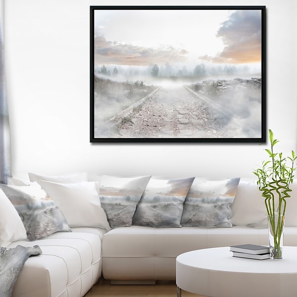 Designart 'Discontinued product' Landscape Photo Framed Canvas Art Print