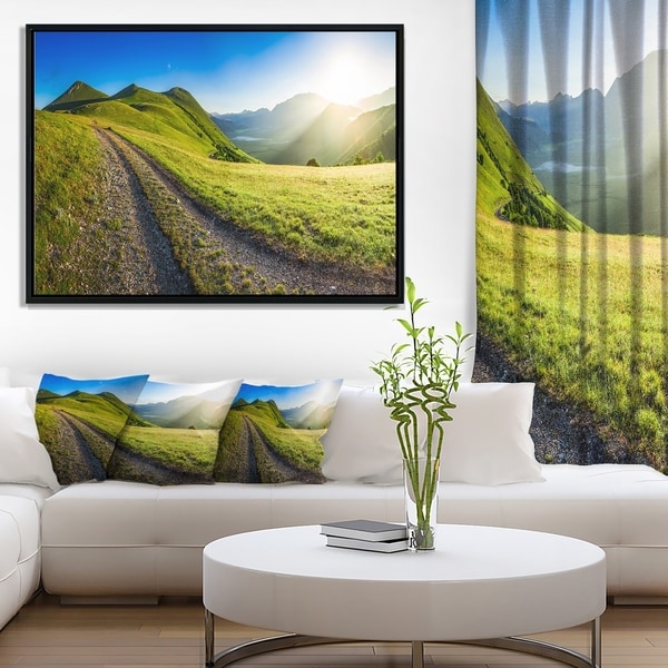 Designart 'Discontinued product' Landscape Framed Canvas Art Print