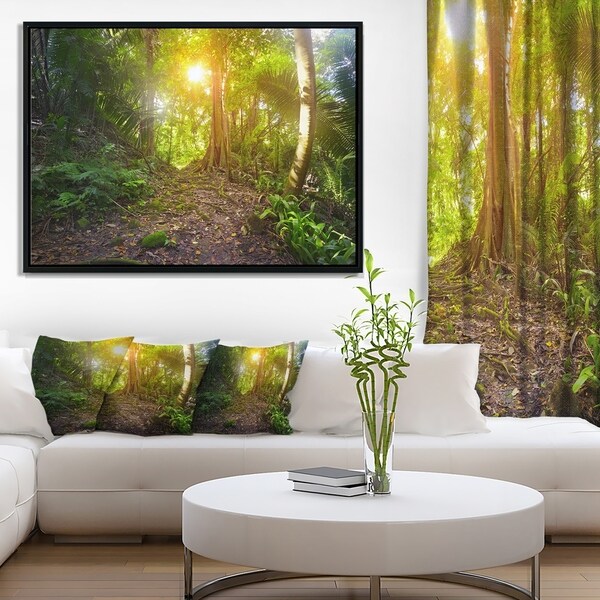 Designart 'Discontinued product' Landscape Framed Canvas Art Print