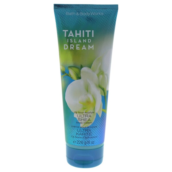 Bath Body Works 8 Ounce Tahiti Island Dream Body Cream