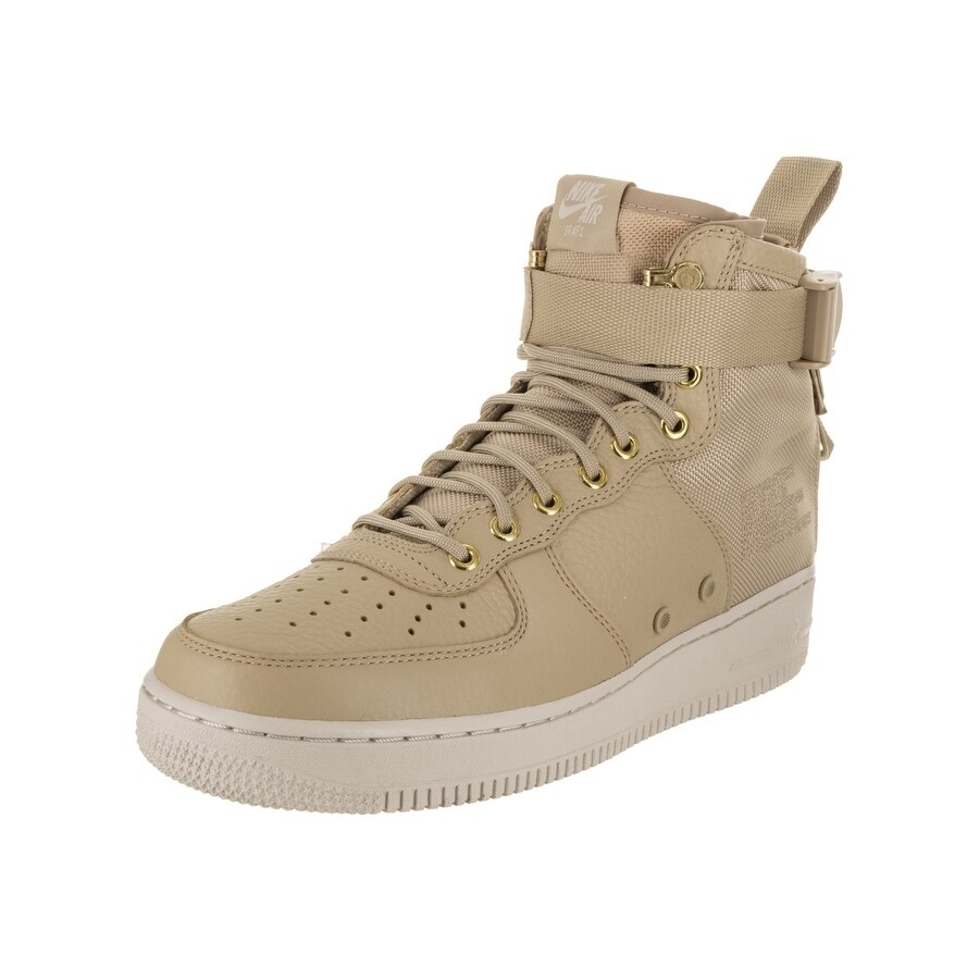 beige basketball shoes