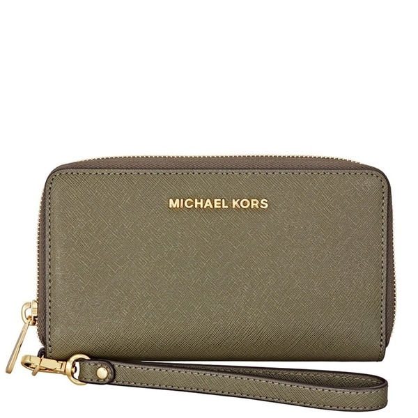 michael kors jet set travel large smartphone wristlet