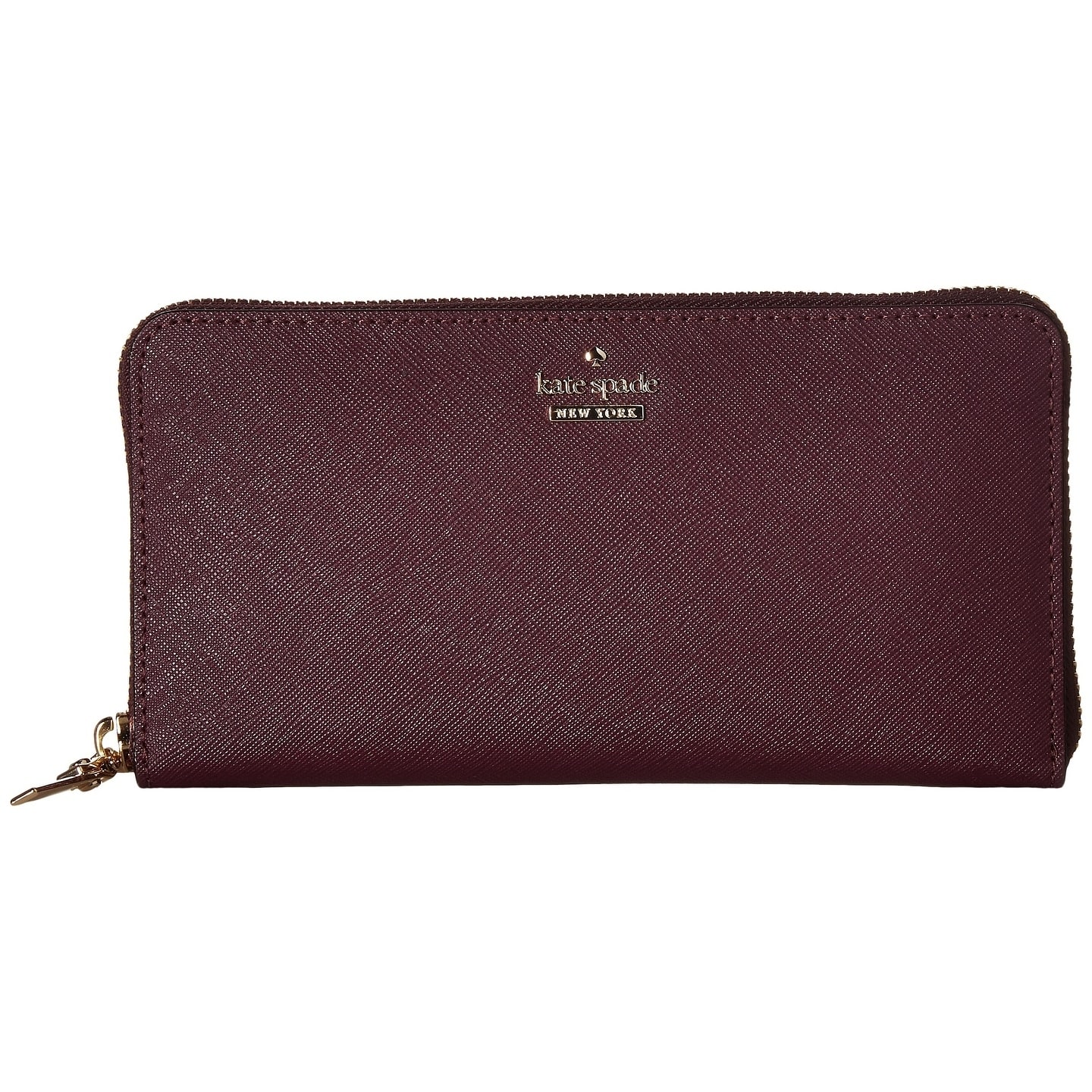 kate spade deep plum purse