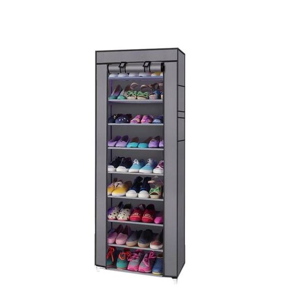 Shop 10 Layer Shoe Rack Shelf Storage Closet Organizer Cabinet Portable Overstock 18962638