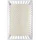 preview thumbnail 1 of 1, Sweet Jojo Designs Gold and White Polka Dot Amelia Collection Fitted Mini Portable Crib Sheet