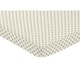 preview thumbnail 2 of 1, Sweet Jojo Designs Gold and White Polka Dot Amelia Collection Fitted Mini Portable Crib Sheet