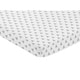 preview thumbnail 2 of 1, Sweet Jojo Designs Grey and White Triangle Earth and Sky Collection Fitted Mini Portable Crib Sheet