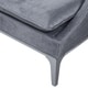 preview thumbnail 7 of 5, Madison Park Avery Grey Fabric Settee