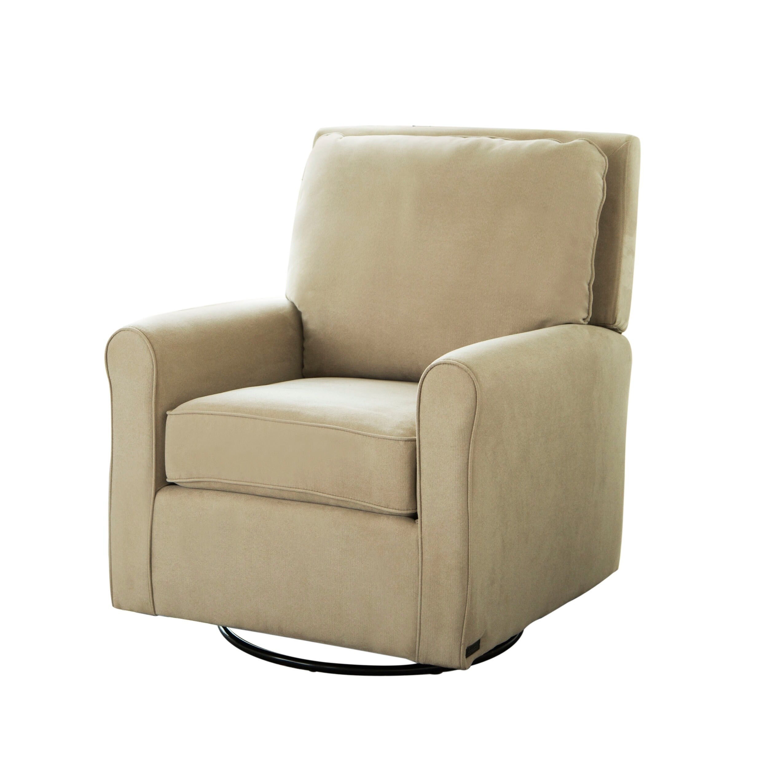 leyla gliding chair with ottoman