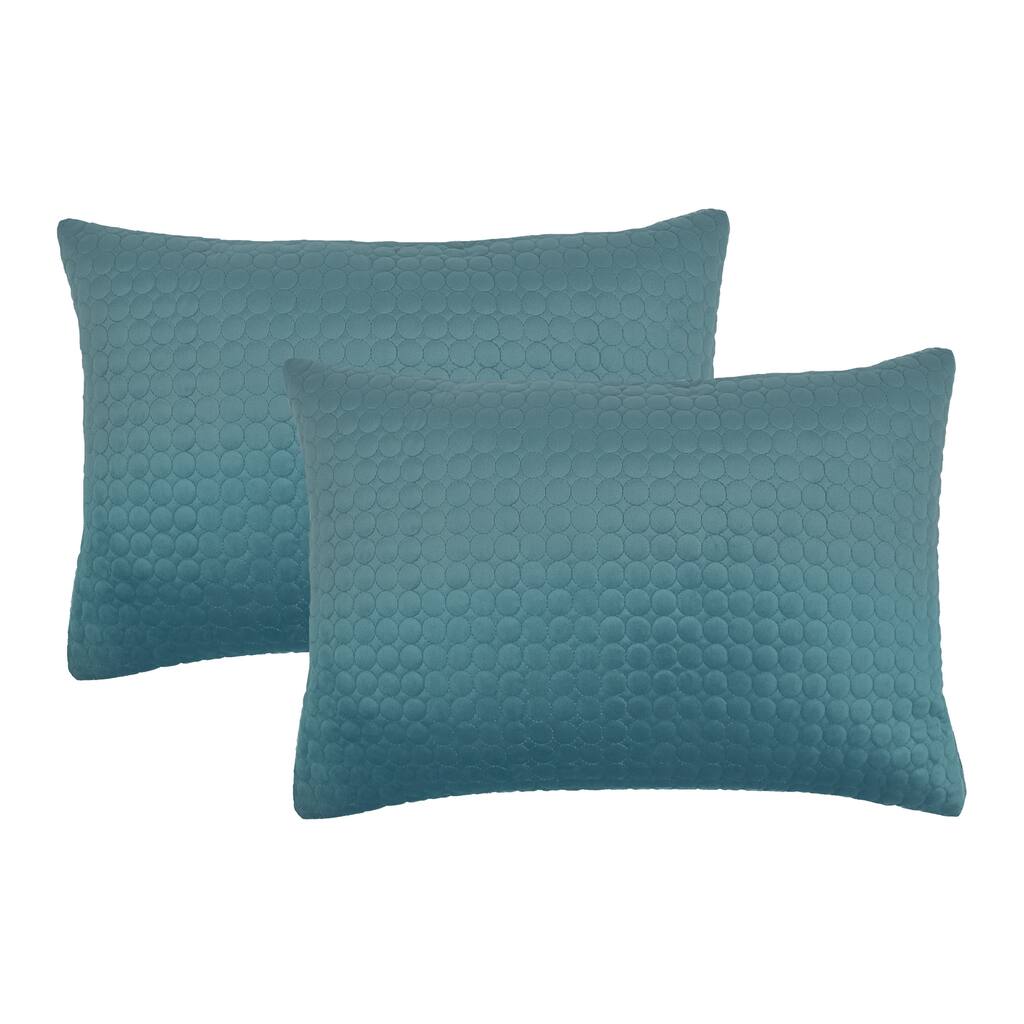 Embroidered Velvet Boudoir 2pk