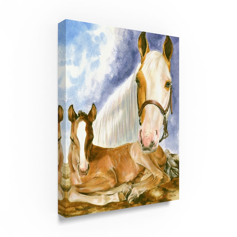 Barbara Keith 'missouri Fox Trotter' Canvas Art - Bed Bath & Beyond 