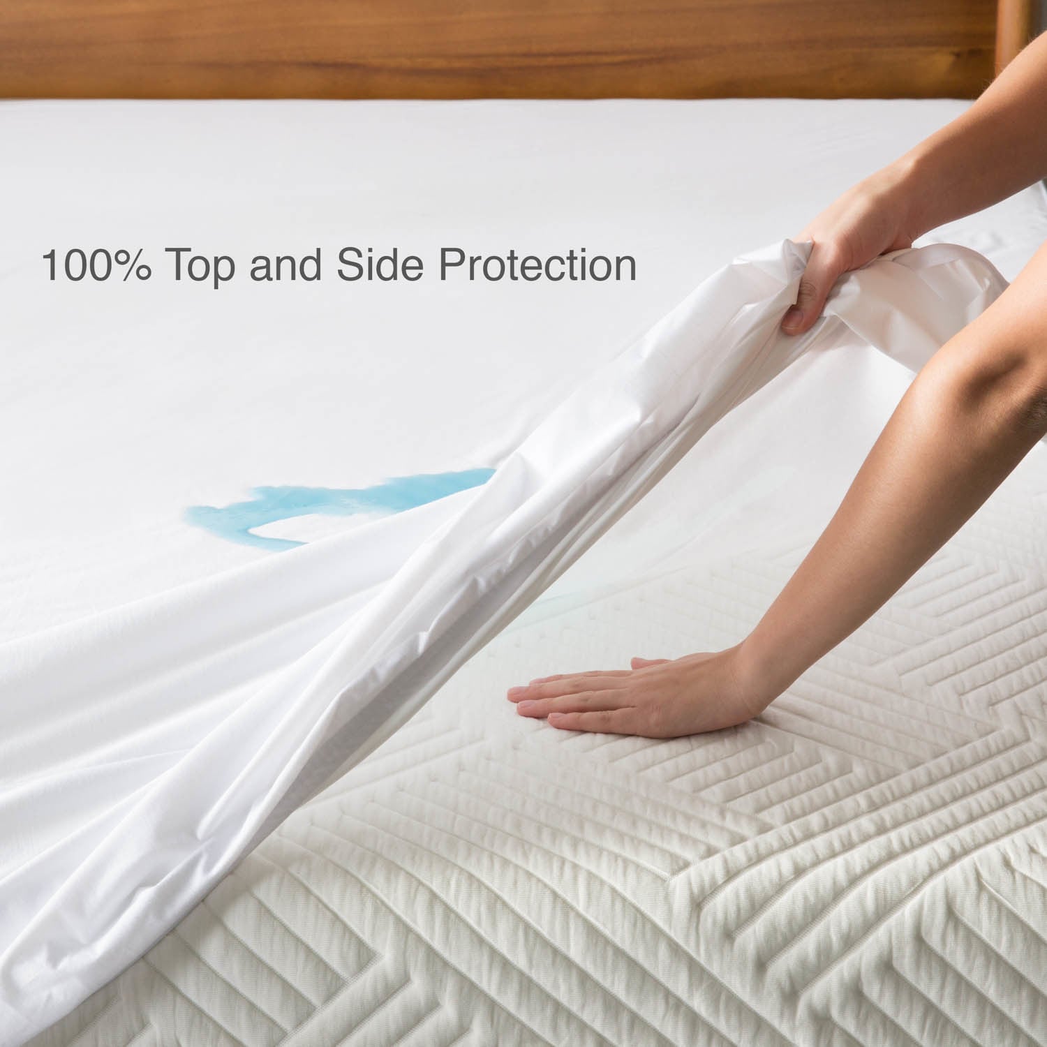 brookside tencel jersey mattress protector