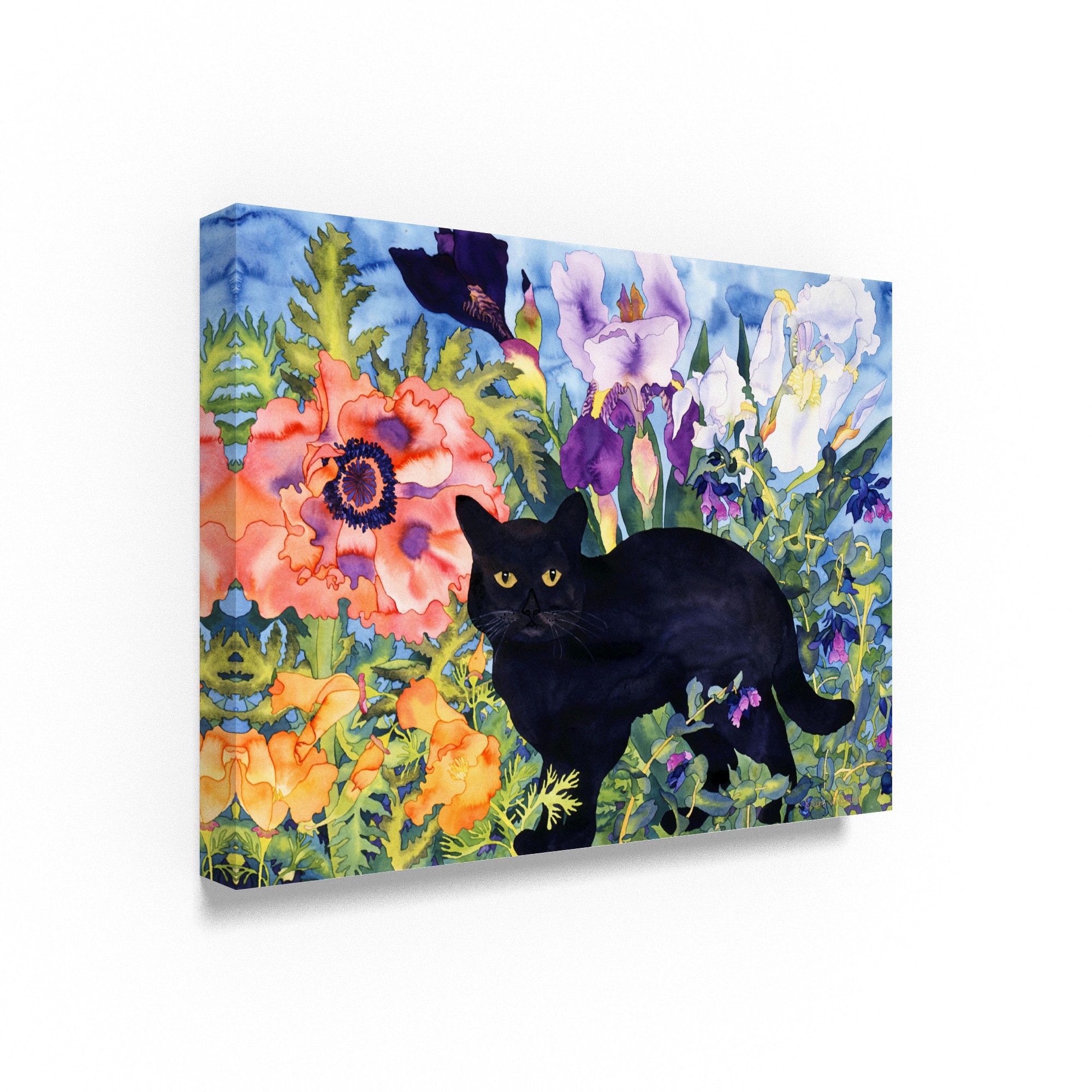 Carissa Luminess 'Black Cat Magic' Canvas Art