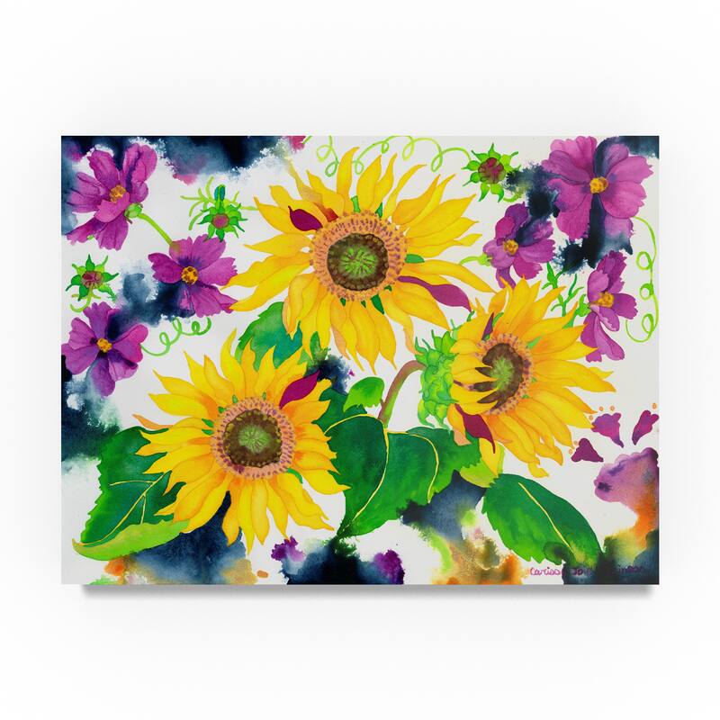 Carissa Luminess 'Shake It Loose' Canvas Art Bed Bath & Beyond 18968678