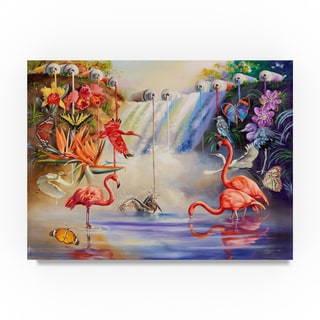 D. Rusty Rust 'Creation' Canvas Art - Bed Bath & Beyond - 18969038
