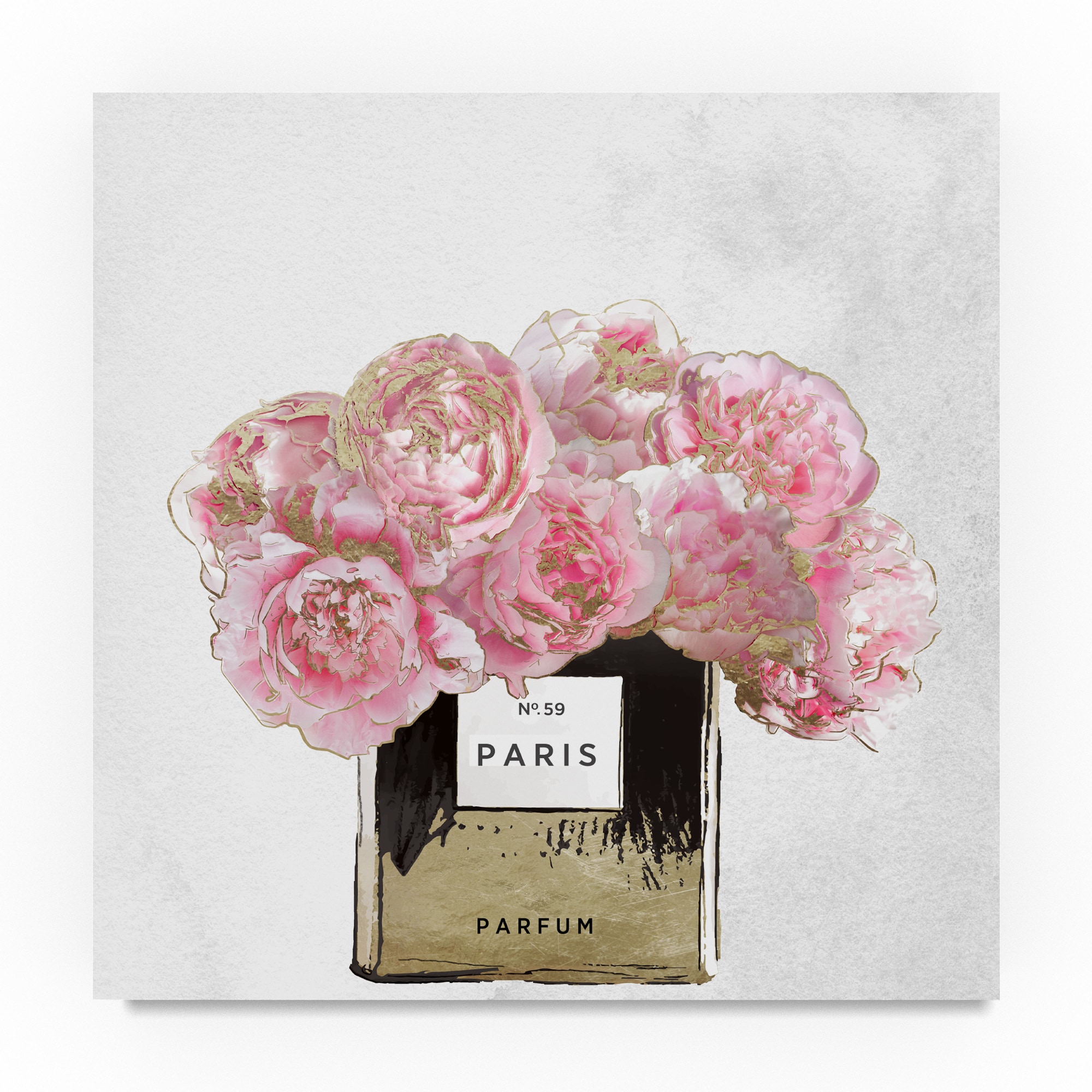 Color Bakery 'Pink Scented' Canvas Art - Bed Bath & Beyond - 18969109