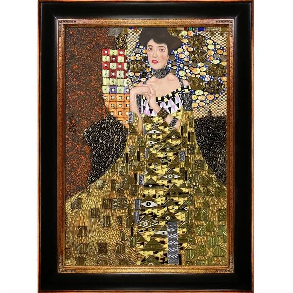 Gustav Klimt 'Portrait of Adele Bloch Bauer I' (Luxury Line) Hand ...