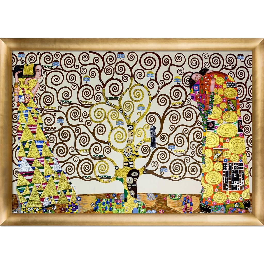 Gustav Klimt "The Tree of Life, Stoclet Frieze" Oil Reproduction Hand Painted