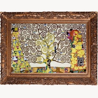 La Pastiche Gustav Klimt 'The Tree Of Life, Stoclet Frieze, 1909 ...