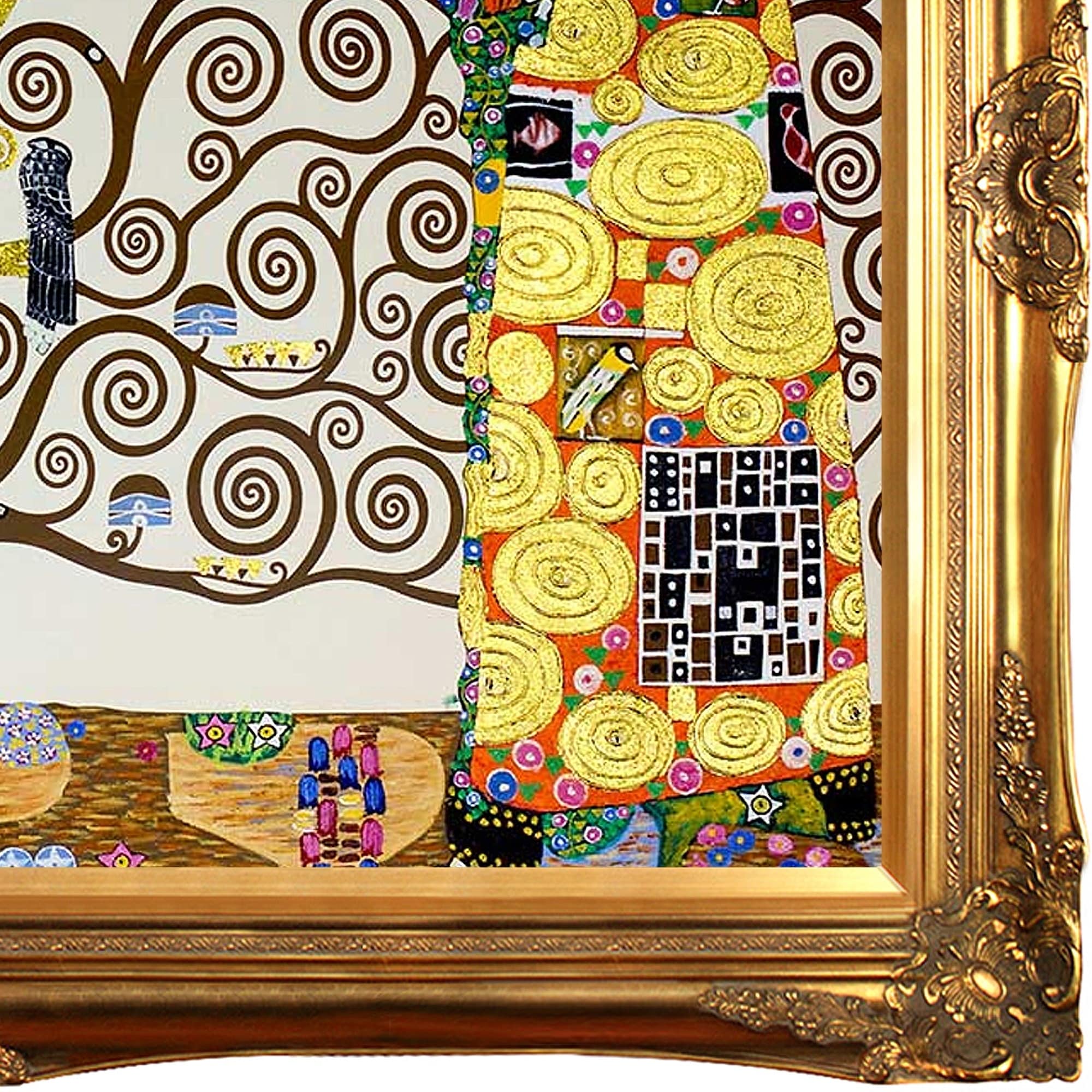 La Pastiche Gustav Klimt 'The Tree Of Life, Stoclet Frieze, 1909 ...