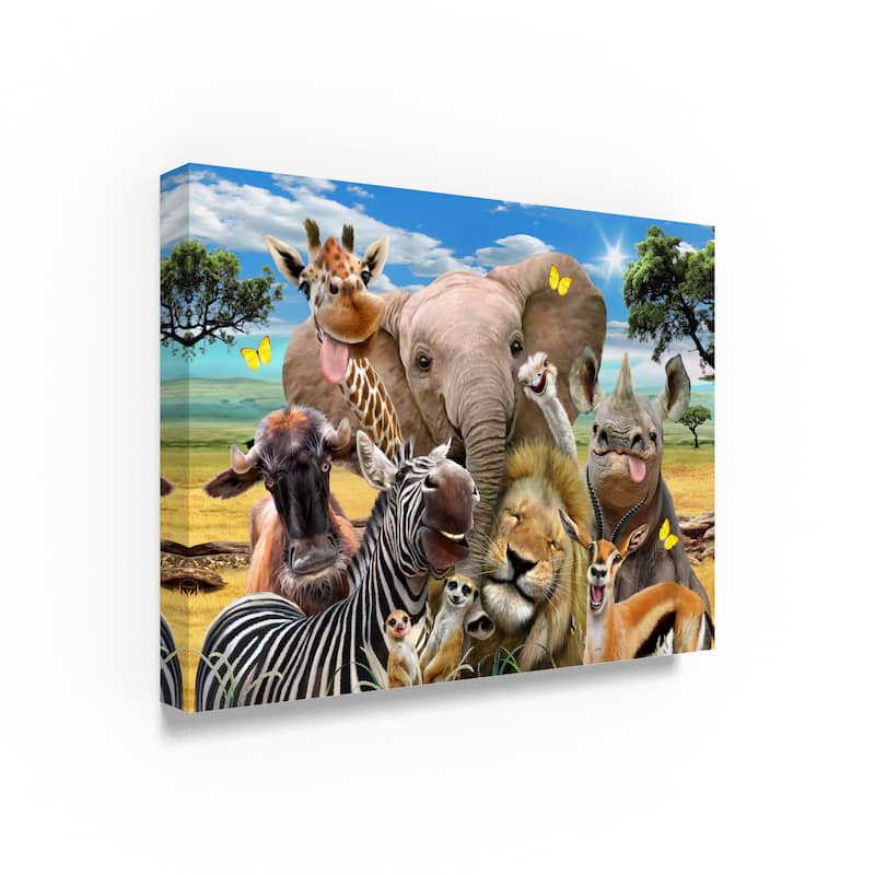 Howard Robinson 'The Safari' Canvas Art