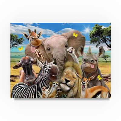 Howard Robinson 'The Safari' Canvas Art